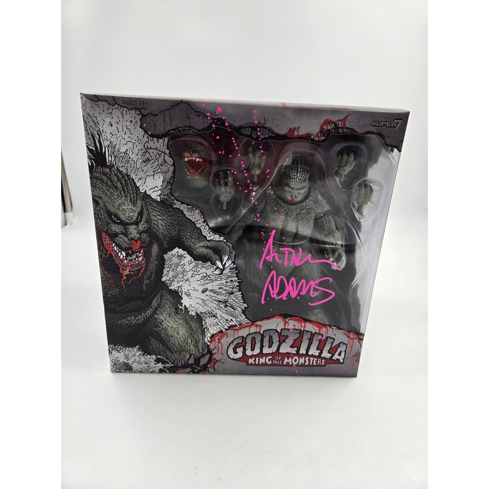 Super7 Godzilla King of the Monsters Anthony Adams Signed Figure Action